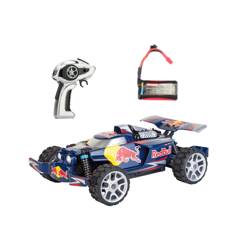 Voiture radiocommandée Red Bull NX2 - PX - Carrera Profi RC - 25km/h - 1/20  - 2,4Ghz - Batterie 3,2V 700mAH - Cdiscount Jeux - Jouets
