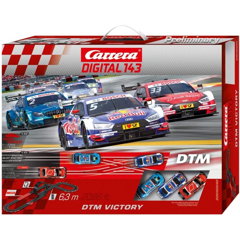 Carrera circuit digital 143 DTM RACING - Circuits de Legende