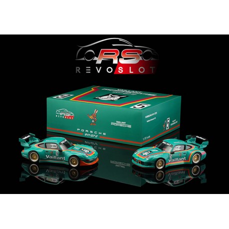 RevoSlot RS0138 Porsche 911 GT2 - Vaillant Twin Pack Limited Edition