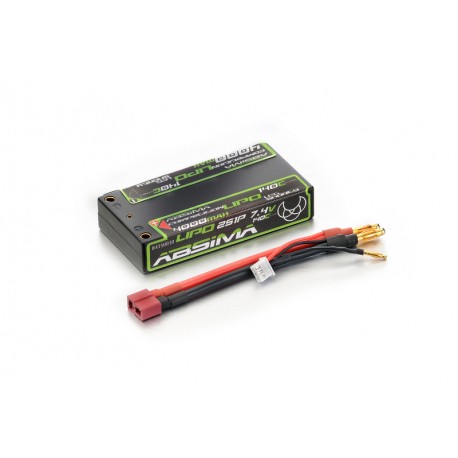 Absima Competition Lipo LCG Shorty 4000mAh 140C 2S1P HC 4mm