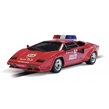 Scalextric C4329 Lamborghini Countach - 1983 Monaco GP Safety Car