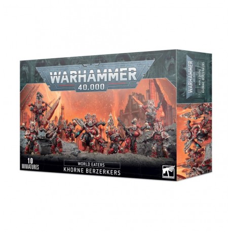 Warhammer 40k Berzerks de Khorne, world eaters