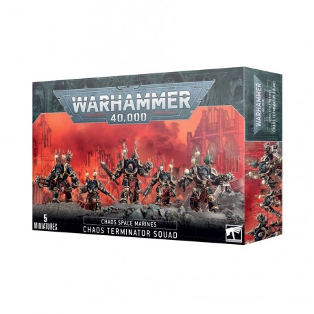 Warhammer 40k escouade terminators chaos space marines