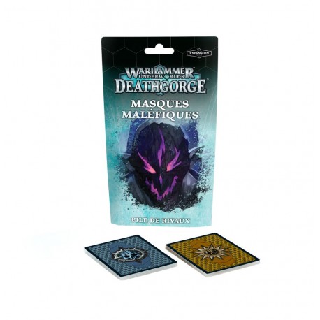 WARHAMMER UNDERWORLDS: DEATHGORGE – PILE DE RIVAUX DES MASQUES MALÉFIQUES