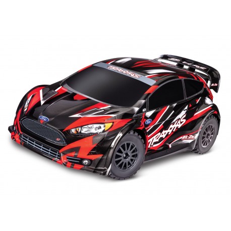 TRAXXAS FORD FIESTA RALLY BRUSHLESS 1/10 BL-2S RTR 74154-4