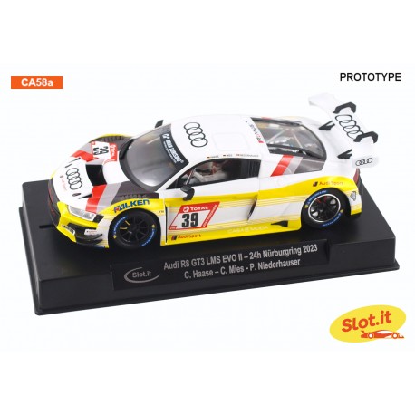 Slot.it CA58a Audi R8 GT3 LMS EVO II n.39 - 24h Nürburgring 2023