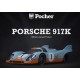 POCHER HK118F - PORSCHE 917K GULF EDITION 1/8