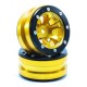 Beadlock Wheels PT- Claw Doré/Noir 1.9 (2 pcs)