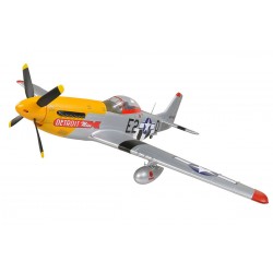 Arrows RC - P-51 Mustang - 1100mm - PNP - avec rétracteurs électriques