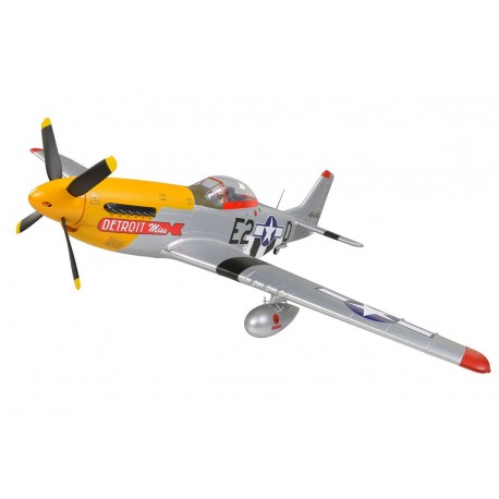 Arrows RC - P-51 Mustang - 1100mm - PNP - avec rétracteurs électriques