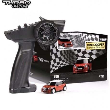 Turbo Racing Micro Mini Cooper RTR 1/76