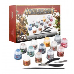 Warhammer Age of Sigmar Set de peinture et outils 80-17-17