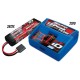 Traxxas 2970G-3S Combo ID Chargeur avec 1 Batterie Lipo 3S 5000mAh 11,1V