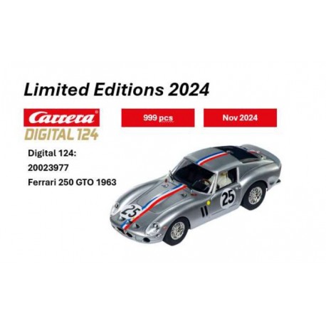 Carrera Digital124 23977 Digital 124 Ferrari 250 GTO 1963 limited Edition 2024