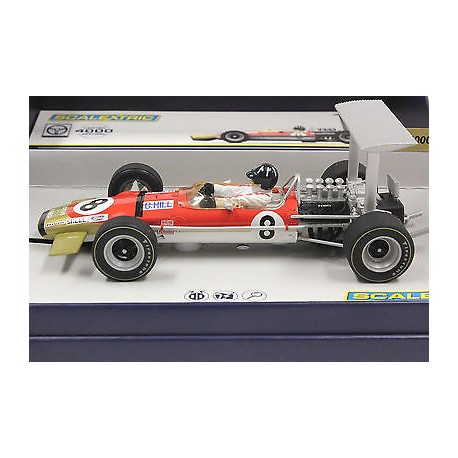 SCALEXTRIC Lotus Type 49 Race - 1968 British Grand Prix Driver - Graham Hill 